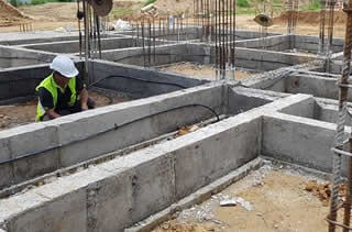 termite control services in construction site
