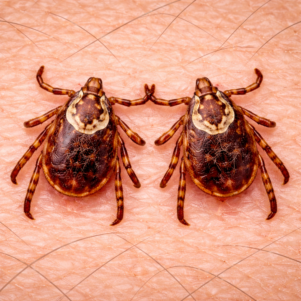 brown dog ticks in singapore example